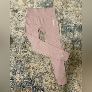 GYMSHARK Adapt Mark Seamless Leggings, Color: Light purple, Size: Small